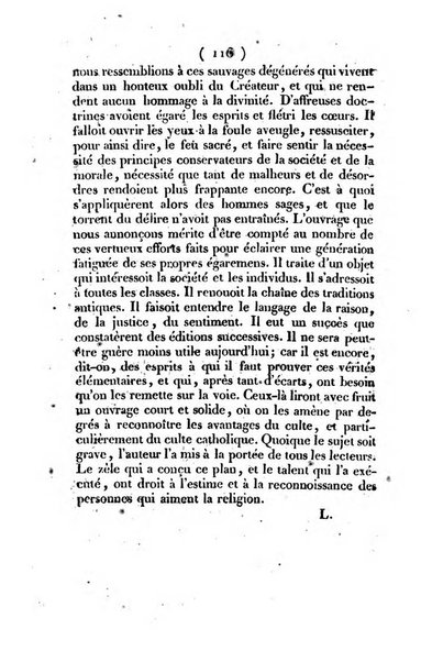 L'ami de la religion et du roi journal ecclesiastique, politique et litteraire