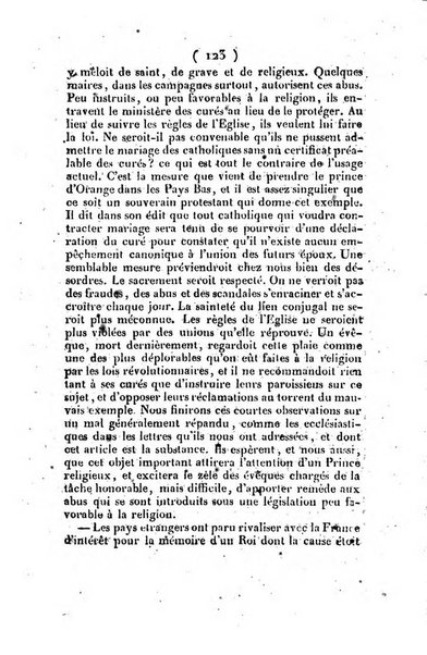 L'ami de la religion et du roi journal ecclesiastique, politique et litteraire