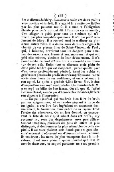 L'ami de la religion et du roi journal ecclesiastique, politique et litteraire