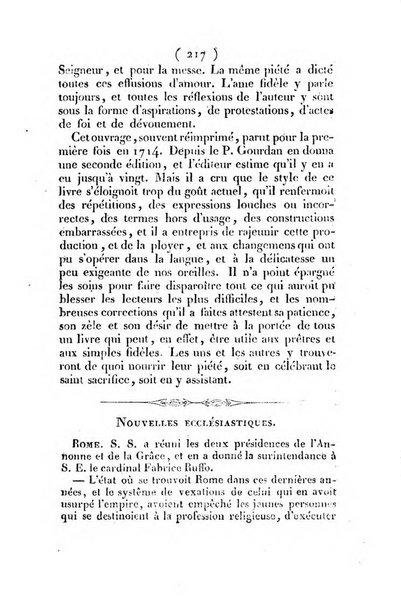 L'ami de la religion et du roi journal ecclesiastique, politique et litteraire