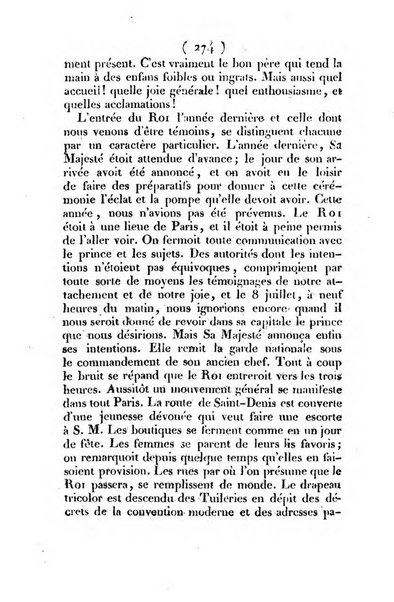 L'ami de la religion et du roi journal ecclesiastique, politique et litteraire