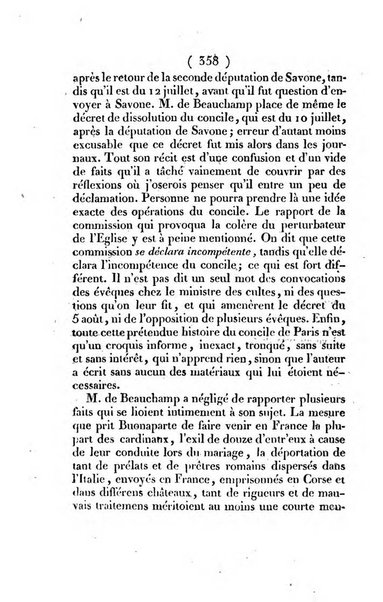 L'ami de la religion et du roi journal ecclesiastique, politique et litteraire