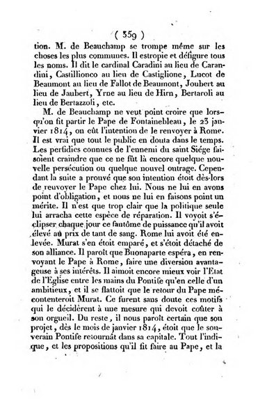 L'ami de la religion et du roi journal ecclesiastique, politique et litteraire