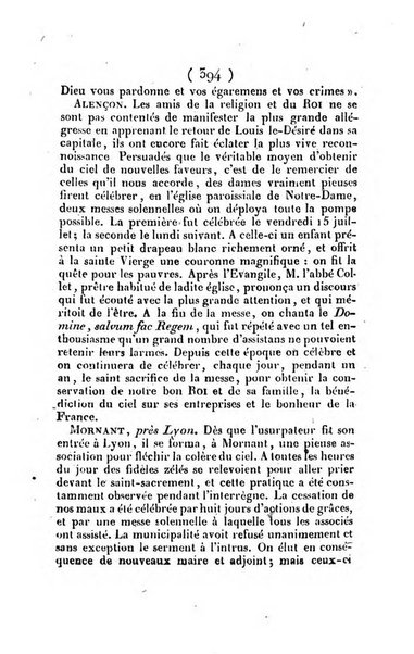 L'ami de la religion et du roi journal ecclesiastique, politique et litteraire