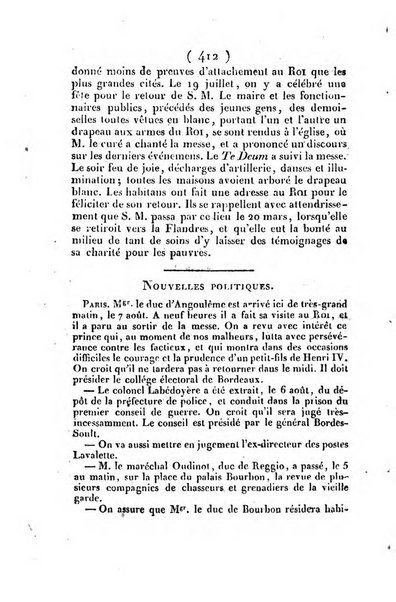 L'ami de la religion et du roi journal ecclesiastique, politique et litteraire