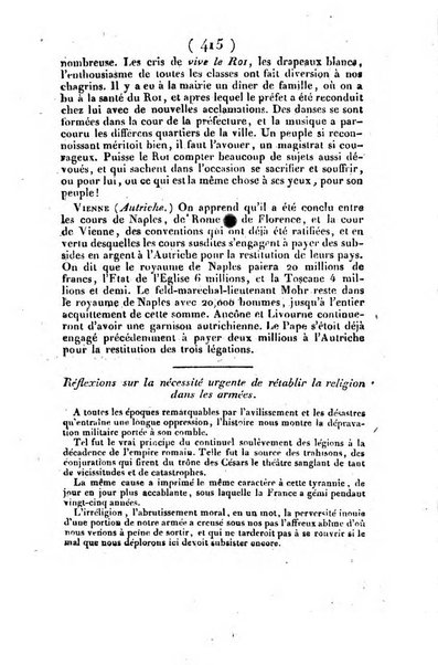 L'ami de la religion et du roi journal ecclesiastique, politique et litteraire