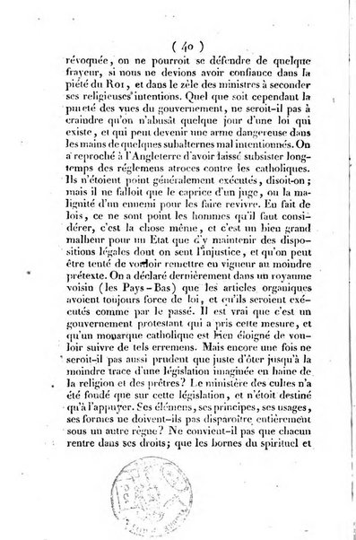 L'ami de la religion et du roi journal ecclesiastique, politique et litteraire