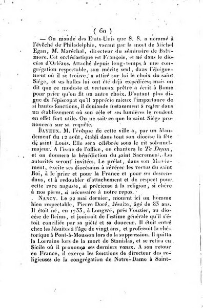 L'ami de la religion et du roi journal ecclesiastique, politique et litteraire