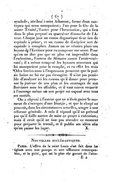 L'ami de la religion et du roi journal ecclesiastique, politique et litteraire