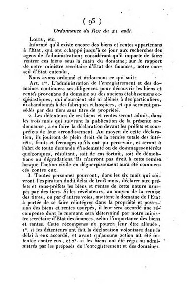 L'ami de la religion et du roi journal ecclesiastique, politique et litteraire