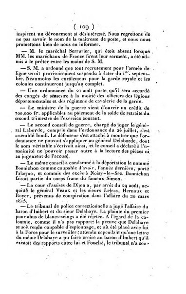 L'ami de la religion et du roi journal ecclesiastique, politique et litteraire