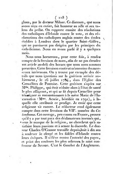 L'ami de la religion et du roi journal ecclesiastique, politique et litteraire