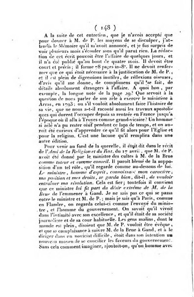 L'ami de la religion et du roi journal ecclesiastique, politique et litteraire