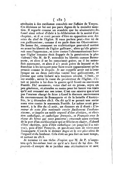 L'ami de la religion et du roi journal ecclesiastique, politique et litteraire