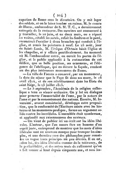 L'ami de la religion et du roi journal ecclesiastique, politique et litteraire