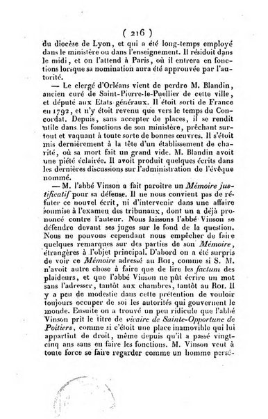 L'ami de la religion et du roi journal ecclesiastique, politique et litteraire