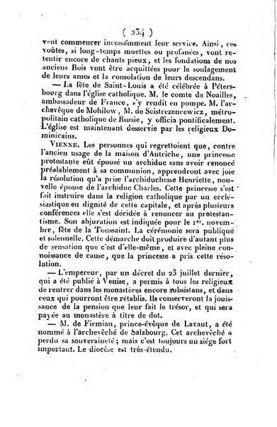 L'ami de la religion et du roi journal ecclesiastique, politique et litteraire