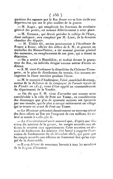 L'ami de la religion et du roi journal ecclesiastique, politique et litteraire