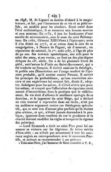 L'ami de la religion et du roi journal ecclesiastique, politique et litteraire