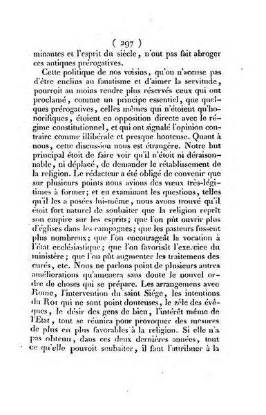 L'ami de la religion et du roi journal ecclesiastique, politique et litteraire