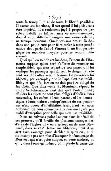 L'ami de la religion et du roi journal ecclesiastique, politique et litteraire