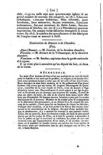 L'ami de la religion et du roi journal ecclesiastique, politique et litteraire