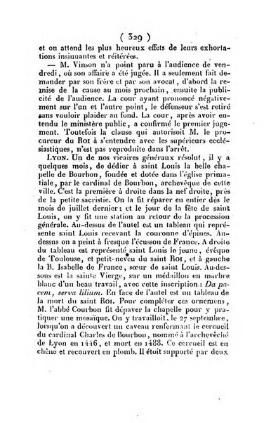 L'ami de la religion et du roi journal ecclesiastique, politique et litteraire