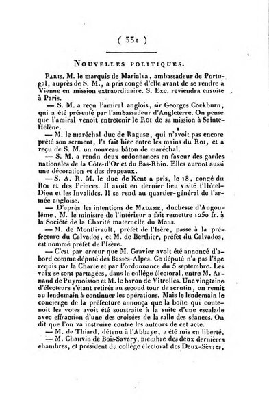 L'ami de la religion et du roi journal ecclesiastique, politique et litteraire