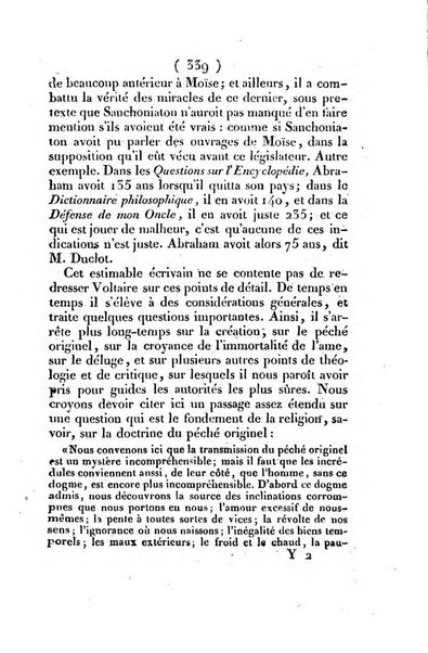 L'ami de la religion et du roi journal ecclesiastique, politique et litteraire