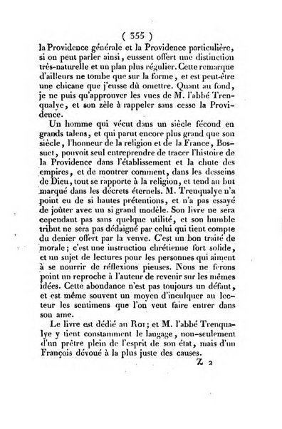 L'ami de la religion et du roi journal ecclesiastique, politique et litteraire