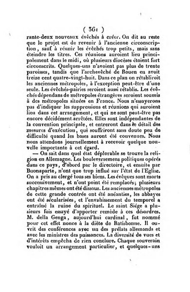 L'ami de la religion et du roi journal ecclesiastique, politique et litteraire