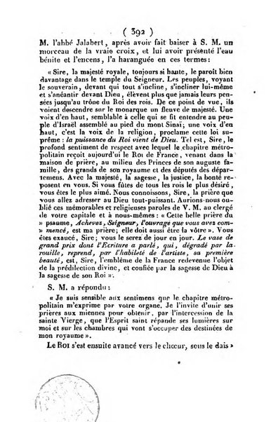 L'ami de la religion et du roi journal ecclesiastique, politique et litteraire