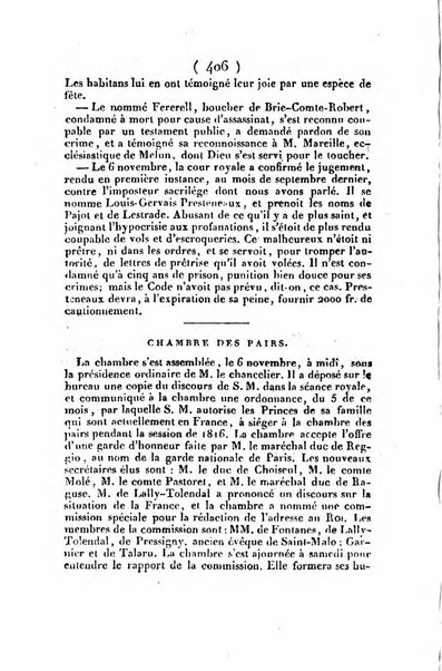 L'ami de la religion et du roi journal ecclesiastique, politique et litteraire