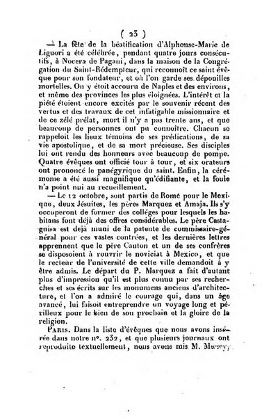 L'ami de la religion et du roi journal ecclesiastique, politique et litteraire