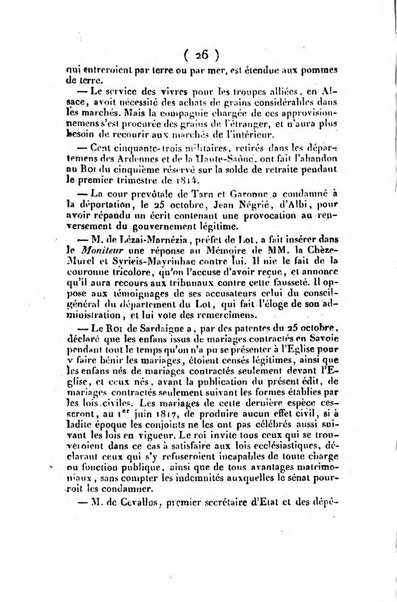 L'ami de la religion et du roi journal ecclesiastique, politique et litteraire