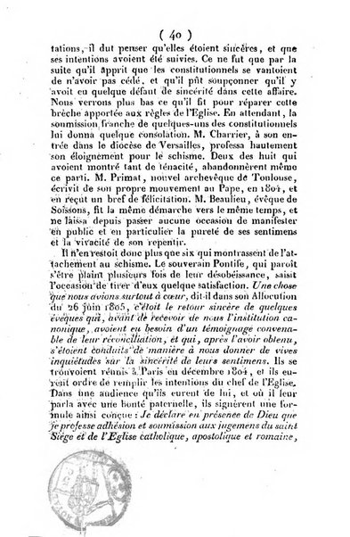 L'ami de la religion et du roi journal ecclesiastique, politique et litteraire