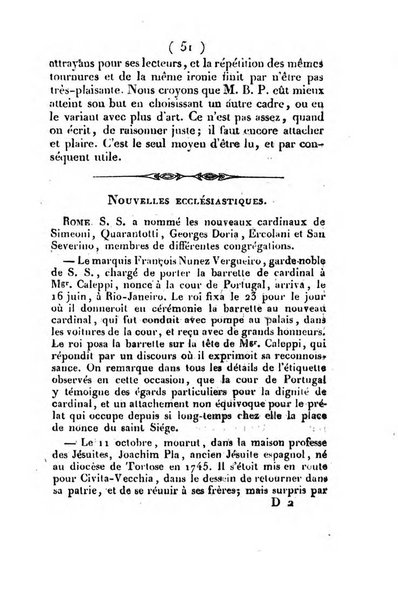 L'ami de la religion et du roi journal ecclesiastique, politique et litteraire