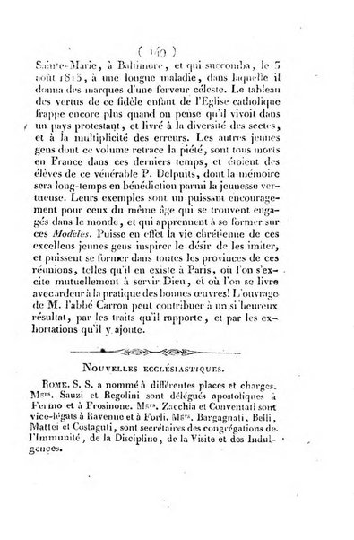 L'ami de la religion et du roi journal ecclesiastique, politique et litteraire