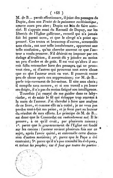 L'ami de la religion et du roi journal ecclesiastique, politique et litteraire