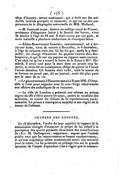 L'ami de la religion et du roi journal ecclesiastique, politique et litteraire