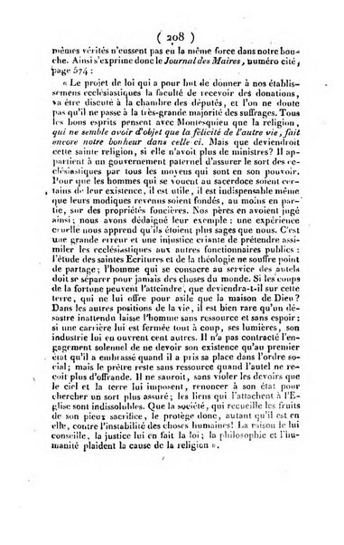 L'ami de la religion et du roi journal ecclesiastique, politique et litteraire