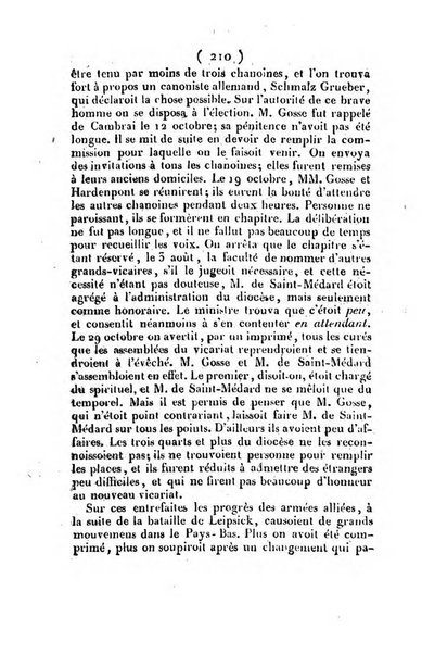 L'ami de la religion et du roi journal ecclesiastique, politique et litteraire