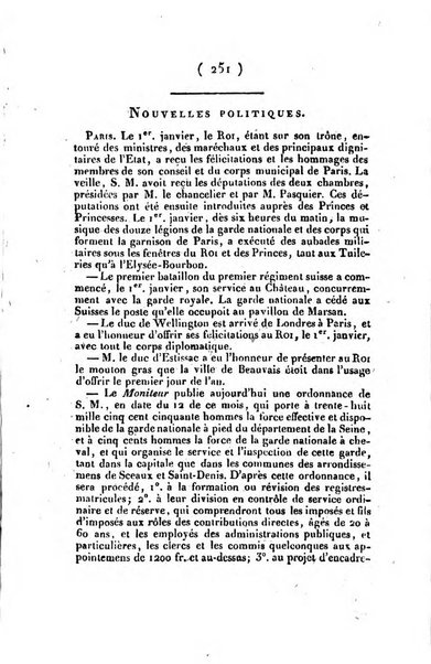 L'ami de la religion et du roi journal ecclesiastique, politique et litteraire