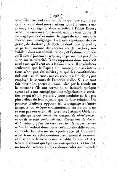 L'ami de la religion et du roi journal ecclesiastique, politique et litteraire