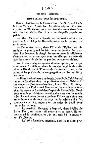 L'ami de la religion et du roi journal ecclesiastique, politique et litteraire