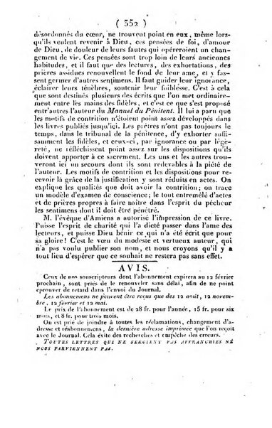 L'ami de la religion et du roi journal ecclesiastique, politique et litteraire