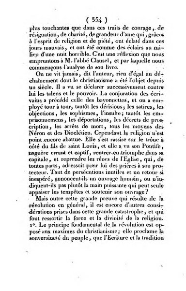 L'ami de la religion et du roi journal ecclesiastique, politique et litteraire