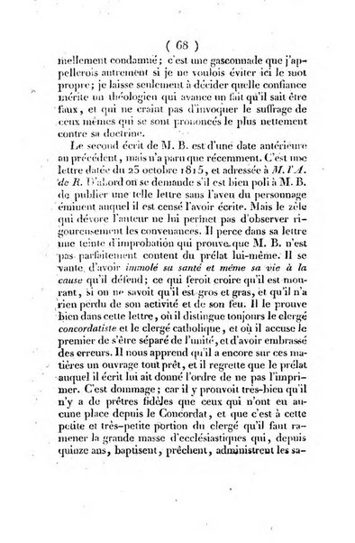 L'ami de la religion et du roi journal ecclesiastique, politique et litteraire