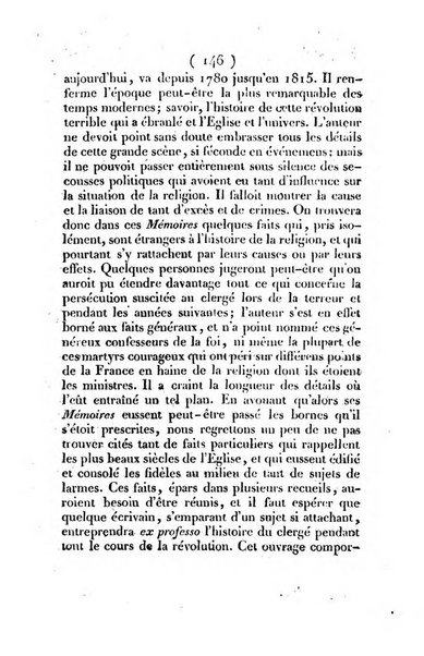 L'ami de la religion et du roi journal ecclesiastique, politique et litteraire