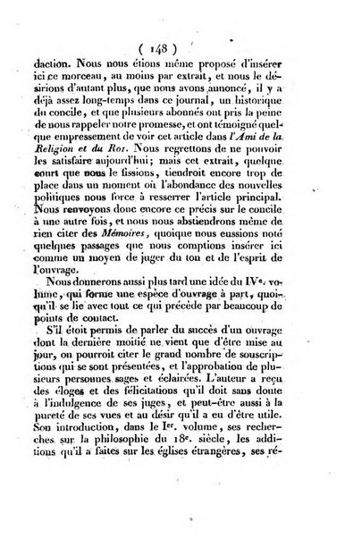 L'ami de la religion et du roi journal ecclesiastique, politique et litteraire